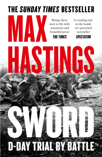 Sword: D-Day – Trial by Battle by Max Hastings – Paperback book cover