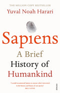 Sapiens by Yuval Noah Harari – Paperback book cover