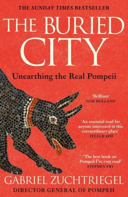 The Buried City: The Revelatory New History from the Director of Pompeii by Gabriel Zuchtriegel – Paperback book cover