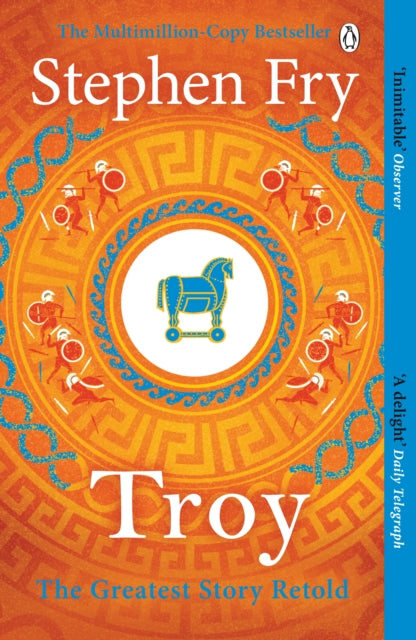 Troy: Our Greatest Story Retold by Stephen Fry – Paperback book cover