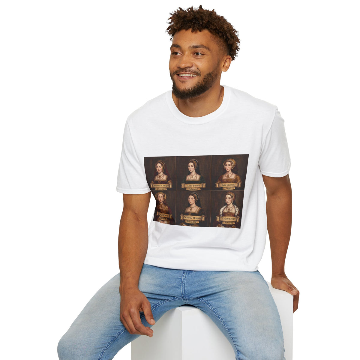 The Six Wives Portrait T-Shirt