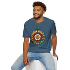 Stained Glass Rose Window T-Shirt