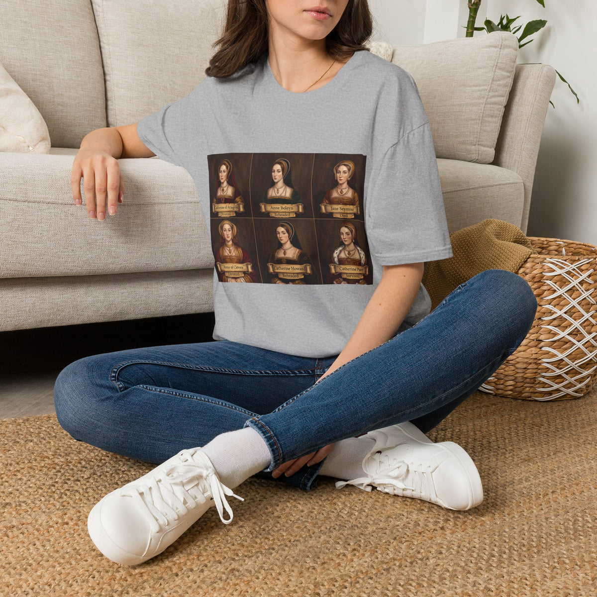 The Six Wives Portrait T-Shirt