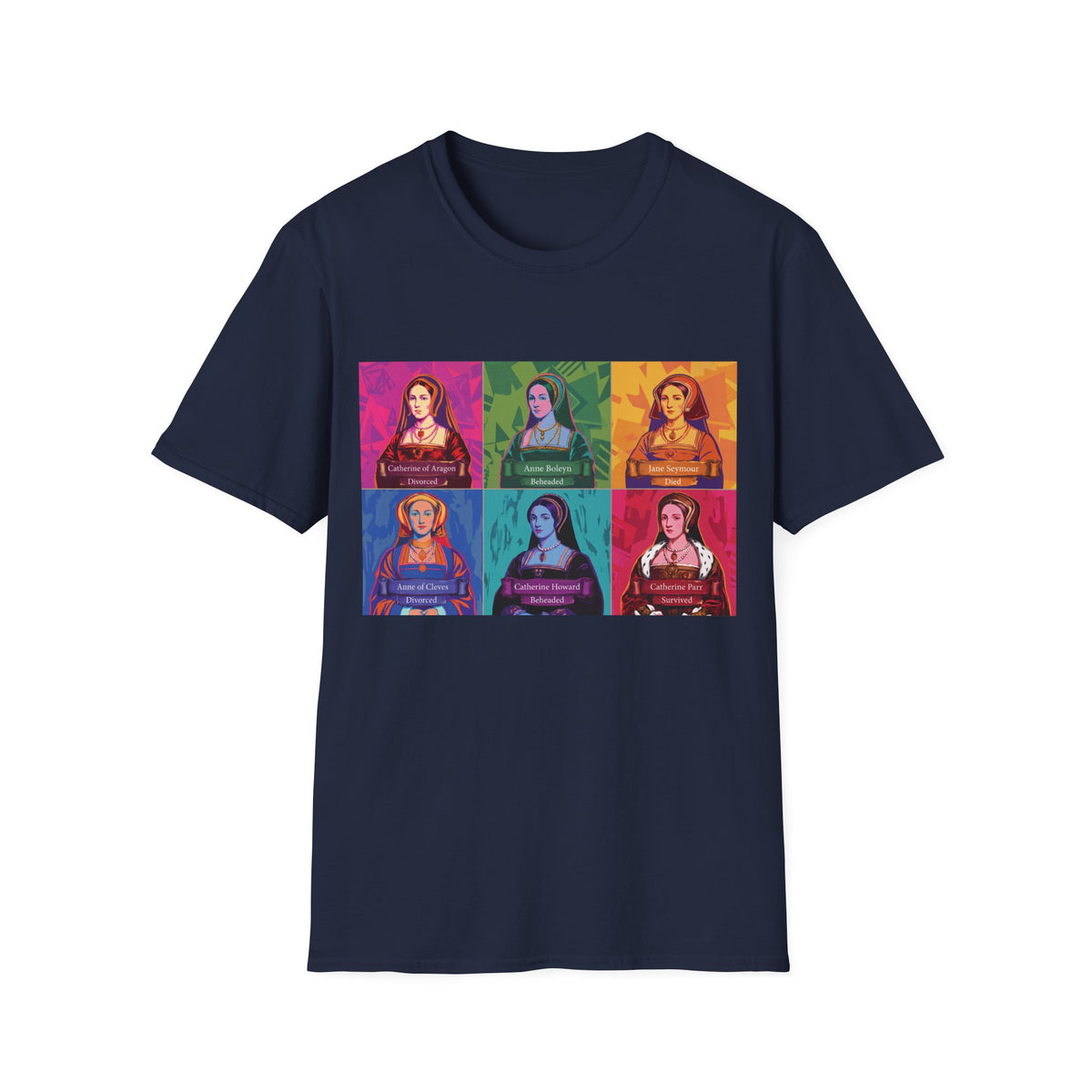 The Six Wives Pop Art T-Shirt
