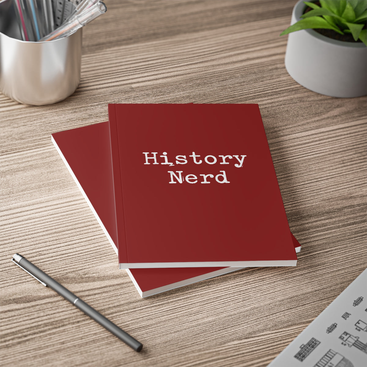 History Nerd A5 Softcover Notebook